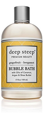 Deep Steep Bubble Bath   Bergamota De Pomelo   17 Onzas