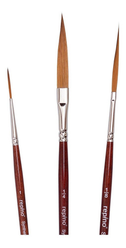 Repino Pinstriping Brush Set - Sword Liner Artist Brush Size