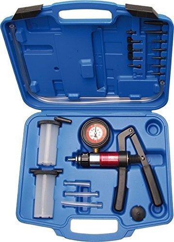 Juego Vacuómetro, Bomba De Vacío, Pistola Purgar Frenos Bgs