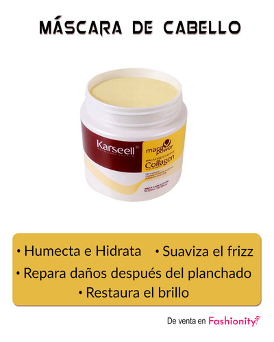 2 Pack - Karseell Tratamiento Capilar Colágeno Restauración