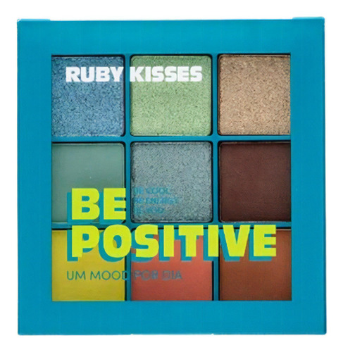 Ruby Kisses Paleta De Sombras Mood Collection Be Positive