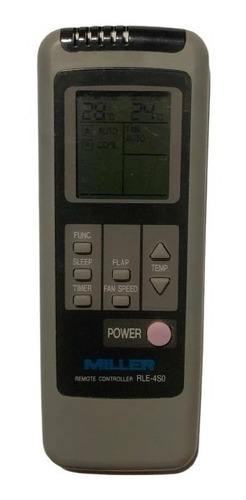 Control Remoto Aire Acondicionado Split Miller Rle-4so