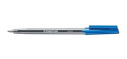 Esfero - Staedtler Stick 430 M-3 Ballpoint Pen Medium - Blue