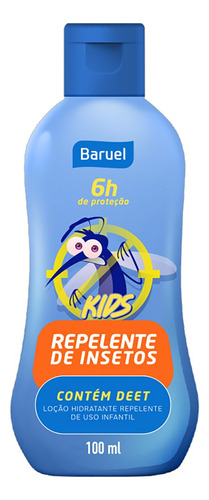 Repelente Loção Baruel Kids Squeeze 100ml