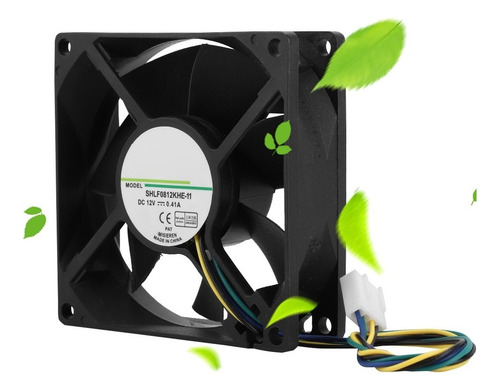 4pin Pwm 4000rpm 25mm Caja De La Computadora Cpu Ventilador