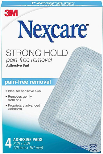 Nexcare Piel Sensible Adhesivas De Ratón, Remoción Libre De