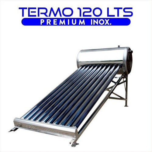 Imagen 2 de 2 de Termotanque Solar 120 Lts Atmosférico De Acero Inoxidable D