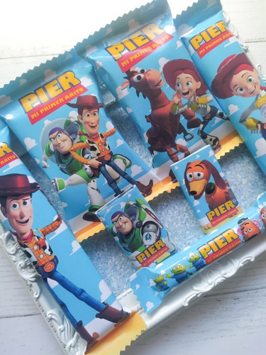 Golosinas Personalizadas Toy Story Para 10 Chicos