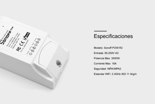 Imagen 10 de 10 de Interruptor Inalambrico Powr2 Sonoff - Portalvendedor