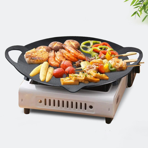Sartén Para Barbacoa Coreana, Sartén Para Asar Al 29 Cm