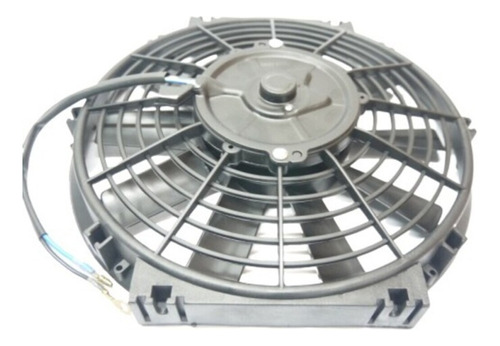 Electro Ventilador 12v 80w 8 Pulgadas 10 Aspas Rectas