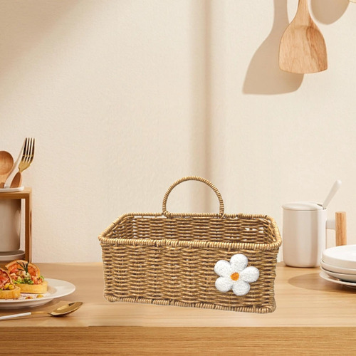 Contenedor De Cesta De Colgantes De Pared, Rectángulo