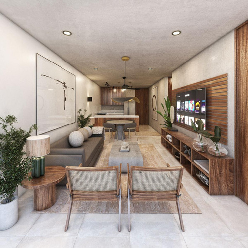 Departamento En Venta En Dzitya, Yucatán 1 Hab Con Amenidades