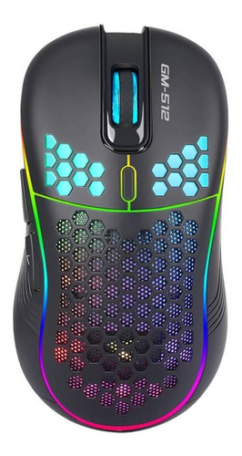 Mouse Gamer Xtrike Me Gm-512 6400 Dpi Rgb 7 Botones