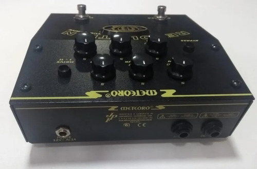 Pedal Valvulado Meteoro Revolution Tube Drive Novo Original