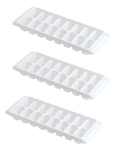 Rubbermaid Bandeja Cubito Hielo16 Cubo (3 Unidad Blanco)