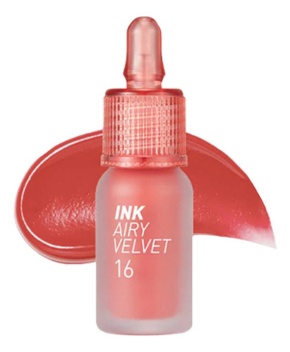 Tinta De Labios Ink Airy Velvet N°16 Favorite Orange Pink