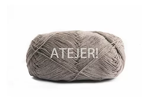Hilo Algodón Fino 8/3 Ovillo X 100gs Tejido Crochet