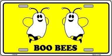 Boo Bees - Placa De Matrícula Metálica Lp-5115