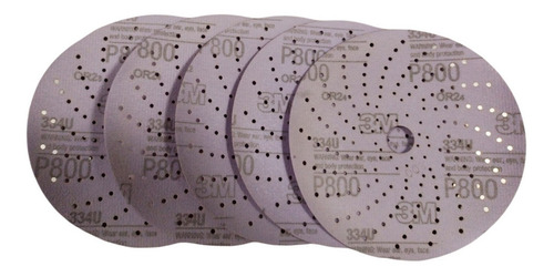 Lija Hookit Grano 800 Marca 3m Pack 3 Hookit