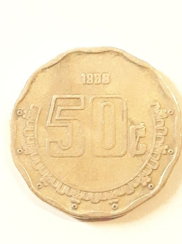 Coleccionable_moneda De 50 Centavos De 1998 Con Error En Año