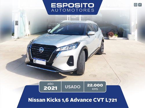 Nissan Kicks 1.6 Advance 120cv