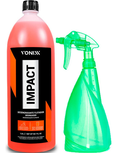 Impact 1,5l Limpeza Extrema Vonixx + Borrifador Matabi