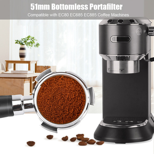 Cesta De Filtro Portafiltro Desnuda Sin Fondo De 51 Mm, Incl
