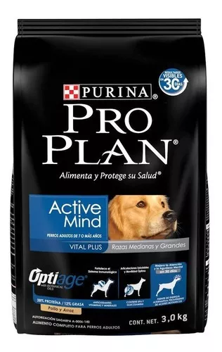 Primera imagen para búsqueda de proplan adulto raza mediana