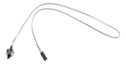 10pcs 2pin Cable De Alimentación De Escritorio Con Botón