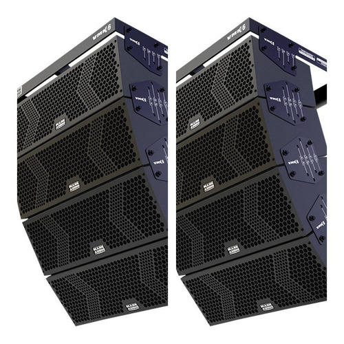 Sistema Line Array Ativo 6 Pol Mark Audio 4000w Rms Loja 