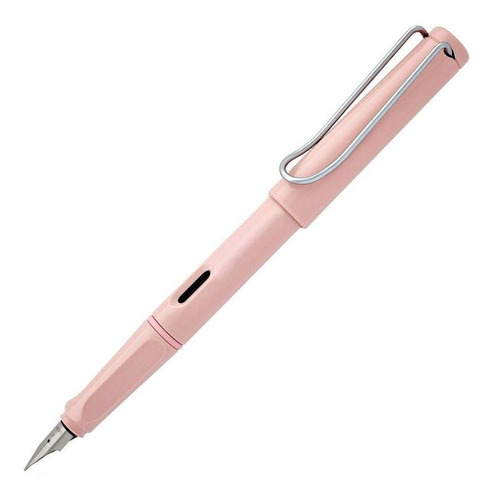 Caneta Lamy Safari Tinteiro Rosa Pastel - Made In Germany