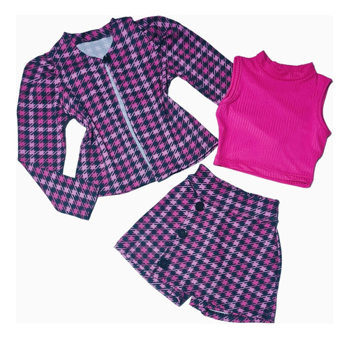 Conjunto Infantil Inverno Com Casaquinho Blogueirinha 