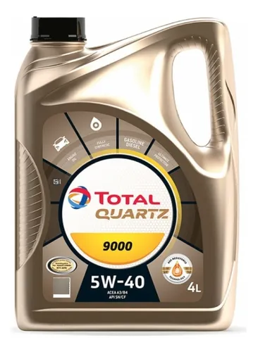 Aceite para motor Total sintético 5W-40 para auto/camioneta de 1 unidad x 4L