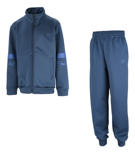 Conjunto Entrenamiento Lotto Smart Niño En Azul | Dexter