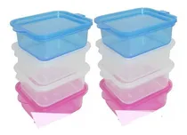 Comprar 2kits - 8 Mini Potes Organizadores Cu002F Tampa Potinho Multiuso
