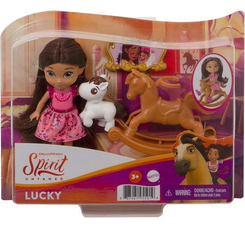 Mattel Spirit Untom Undamn Young Lucky Doll (aprox. 4-in), 5