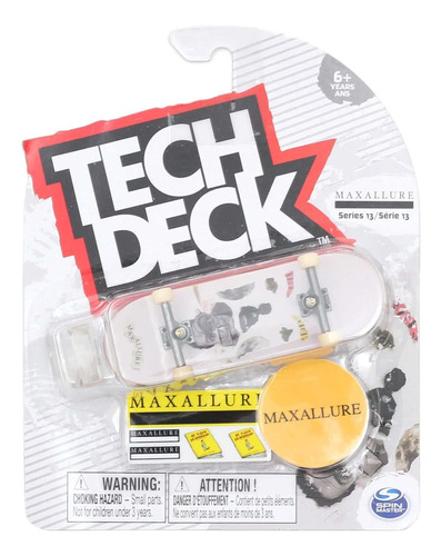 Tech Deck Mini Diapasones Serie 13 - Maxallure (raro)