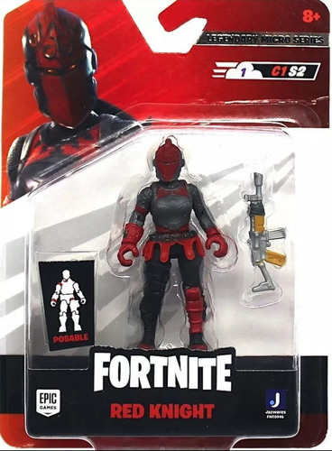 Muñeco Fornite - Legendary Micro Series - Red Knight