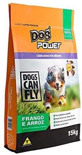 Ração Dog Power Senior 7+ Soft Crunch 15kg