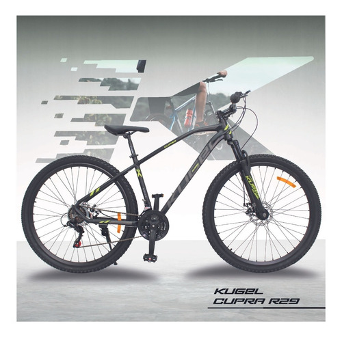 Imagen 8 de 8 de Bicicleta De Montaña Kugel Cupra Rodada 29 21 Velocidades