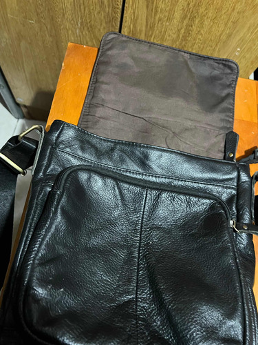 Bolso Cuero Original Hombre Envió Gratis A Todo Chile