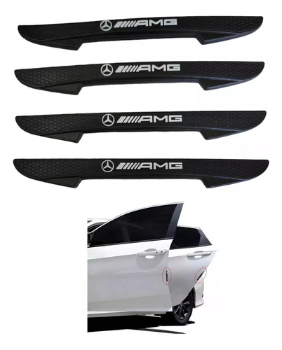 Kit 4 Protectores Puerta Panal Amg Mercedes Benz Ml500 2006