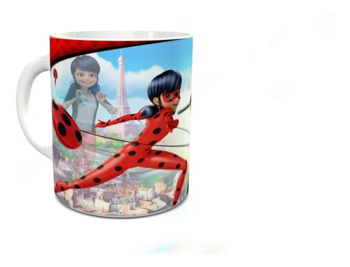 Taza Plástico Infantil Miraculous Ladybug