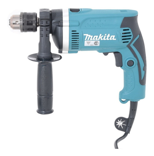 Imagen 2 de 7 de Taladro Percutor 13 Mm Makita Hp1630 Velocidad Variable 710w