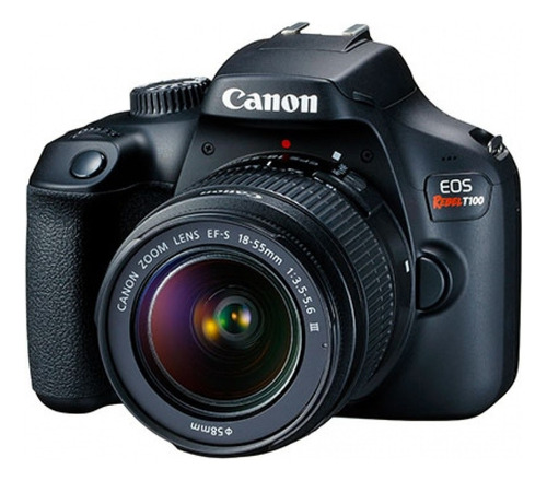 Camara Canon Eos Rebel T100 Full Hd Lente 18-55mm Wifi