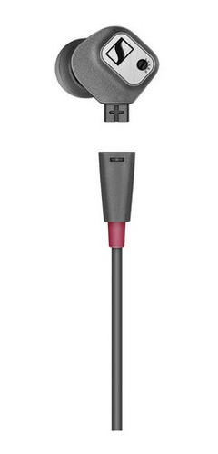 Imagen 6 de 9 de Auriculares Sennheiser Ie 80 S Negro/plata