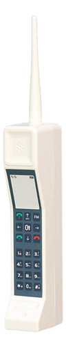 Enfeite De Telefone De Tijolo Retrô Decoração De Branco