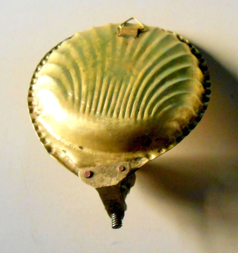 Imagen 4 de 6 de Portavela De Bronce, Una Sola Vela, Para Colgar