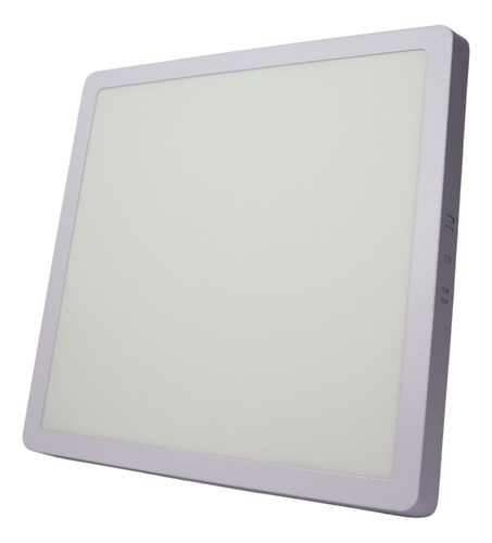 Kit 5 Plafon Led 24w Quadrado 30x30cm Painel Sobrepor Bivolt